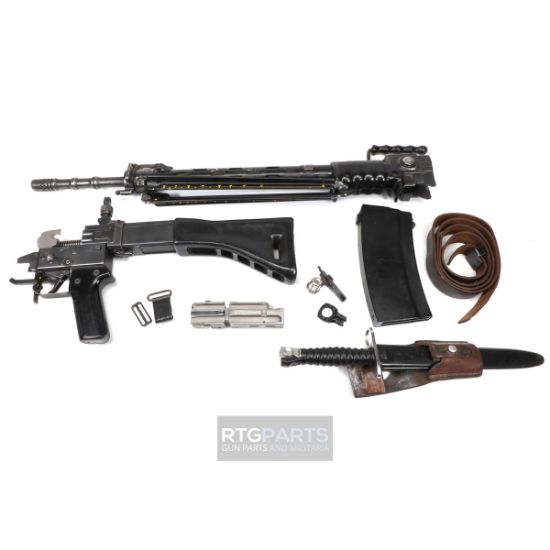 Picture of SWISS SIG SG 510 (PE57 STG57) SELECT FIRE PARTS KIT WITH ORIGINAL BARREL, SLING, BAYONET, NIGHT SIGHT