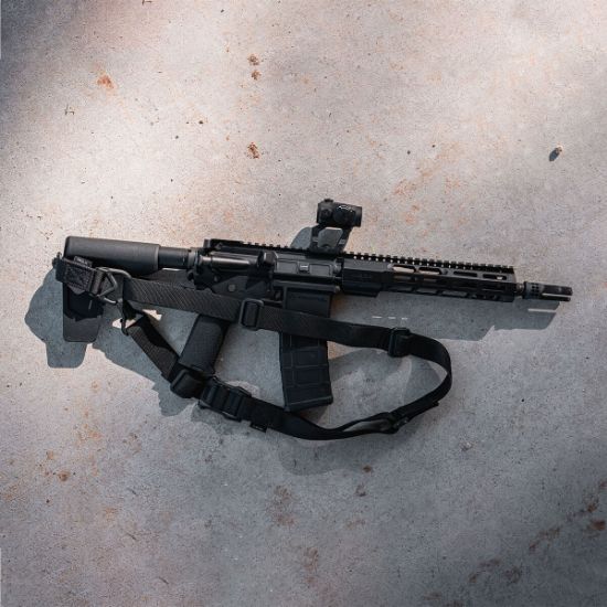 Magpul Industries, BDA, Arm Brace, Fits AR15 with Milspec Carbine Receiver Extensions, Black, Magpul Industries, 840815139683, MP-MAG1251-BLK, RTG Parts