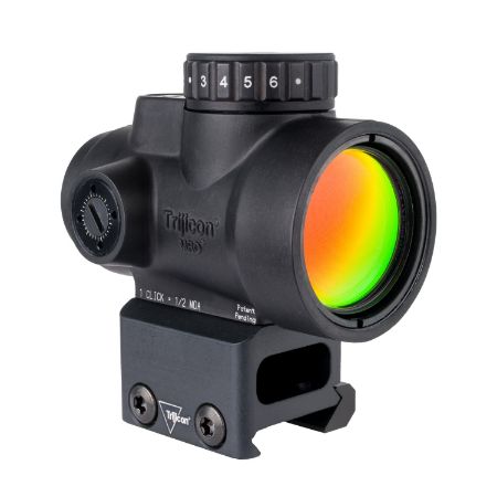 Trijicon, MRO SD, Green Dot, 25mm Objective, 2 MOA Dot, Matte Finish, Black, Full Co-Witness Mount, 719307622524, MRO-C-2200332, RTG Parts