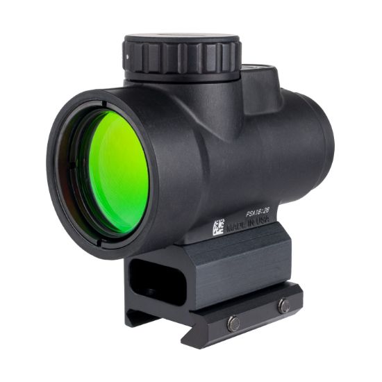 Trijicon, MRO SD, Green Dot, 25mm Objective, 2 MOA Dot, Matte Finish, Black, Full Co-Witness Mount, 719307622524, MRO-C-2200332, RTG Parts