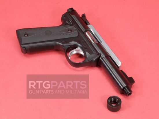 Picture of RUGER MARK IV 22/45 22LR 4.4" BLACK OPTICS READY 2XMAGS