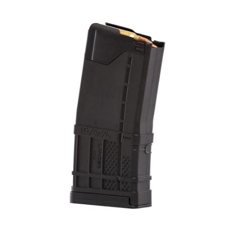 Lancer L5AWM GEN2 20rd Opaque Black, 223 Remington/556NATO, Fits AR M4 M16 Rifles, 20 Round Magazine, Polymer, Opaque Black, 738435622251, LS-L5-G2-20-BLK, RTG Parts