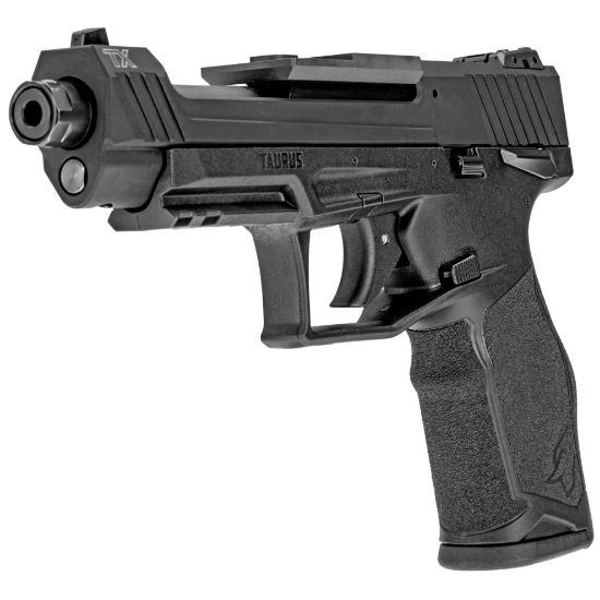 Taurus USA, TX22, Competition, Striker Fired, Semi-automatic, Polymer Frame Pistol, Full Size, 22 LR, 5.25" Barrel, Anodized Finish, Black, Adjustable Sights, Manual Thumb Safety, 16 Rounds, Optics Ready, 3 Magazines, 725327932741, FFL-TAURUS-1-TX22C151, RTG Parts