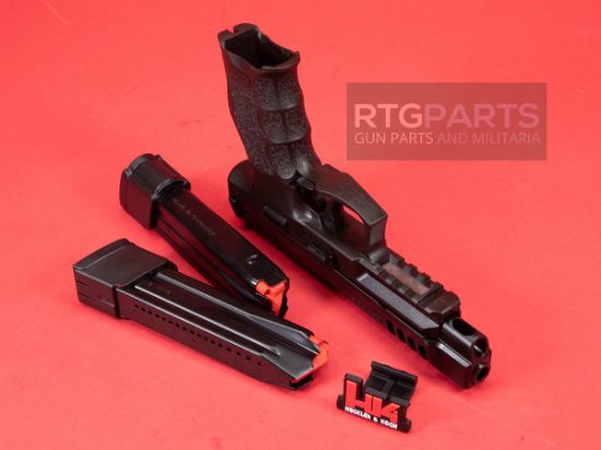 Heckler & Koch, VP9L, Semi-automatic, Striker Fired, Fullsize, 9MM, 5" Barrel, Matte Finish, Black, Optics Ready, Front Night Sight, 2 Magazines, 20 Rounds, 642230269668, FFL-HKK-81001156, RTG Parts