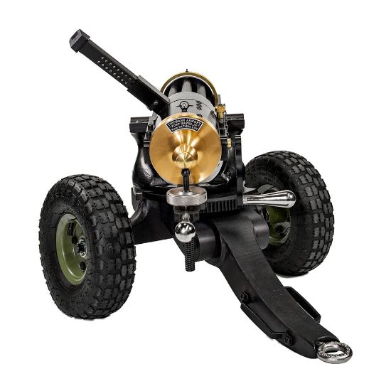Tippmann Ordnance, Gatling Gun, Hand Crank, 9mm, (8) 10" Barrels, Steel, Matte Finish, Black, Includes Wheeled Mount, T&E, Takes Glock 9mm Mags, FFL-TO-TG-900, RTG Parts