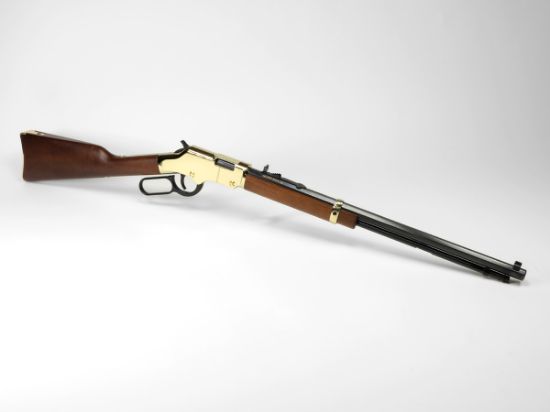 Henry Repeating Arms, Golden Boy, Lever Action, 22LR, 20" Octagonal Barrel, Brass Receiver, Walnut Stock, Adjustable Sights, 16 Rounds, 619835006004, FFL-HENRY-H004, RTG Parts