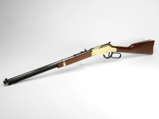 Henry Repeating Arms, Golden Boy, Lever Action, 22LR, 20" Octagonal Barrel, Brass Receiver, Walnut Stock, Adjustable Sights, 16 Rounds, 619835006004, FFL-HENRY-H004, RTG Parts