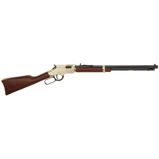 Henry Repeating Arms, Golden Boy, Lever Action, 22LR, 20" Octagonal Barrel, Brass Receiver, Walnut Stock, Adjustable Sights, 16 Rounds, 619835006004, FFL-HENRY-H004, RTG Parts