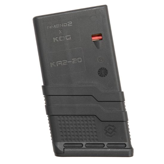 Amend2, Magazine, Mod 3, 308 Winchester/762NATO, Fits SCAR 17/17S and SCAR 20/20S, Polymer, Black, 799947619894, FNHA4, MAG-AMSCARMOD3BLK20, RTG Parts