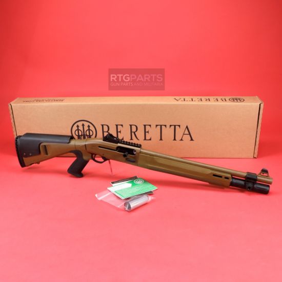 Picture of Beretta 1301T M2 FDE 12GA 18.5" PISTOL GRIP NIB, J131M2CTP187F