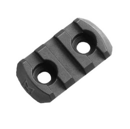 Magpul Polymer M-LOK Rail Section for M-LOK Hand Guard, 3 Slots, Black, 873750000343, MP-MAG589-BLK, RTG Parts