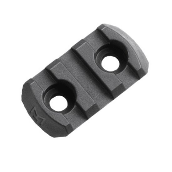 Magpul Polymer M-LOK Rail Section for M-LOK Hand Guard, 3 Slots, Black, 873750000343, MP-MAG589-BLK, RTG Parts