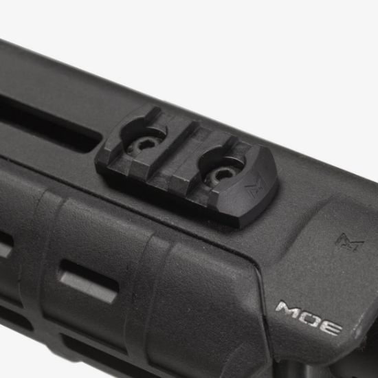 Magpul Polymer M-LOK Rail Section for M-LOK Hand Guard, 3 Slots, Black, 873750000343, MP-MAG589-BLK, RTG Parts