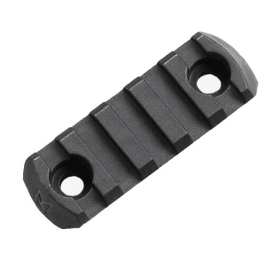 Magpul Polymer M-LOK Rail Section for M-LOK Hand Guard, 5 Slots, Black, 873750000381, MP-MAG590-BLK, RTG Parts