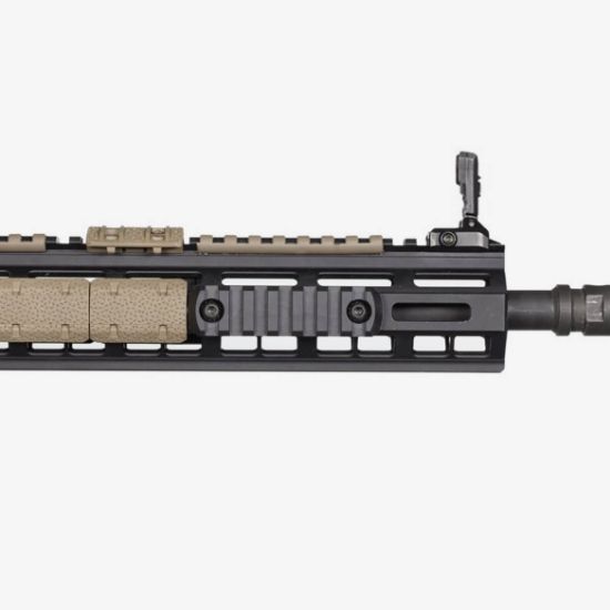 Magpul Polymer M-LOK Rail Section for M-LOK Hand Guard, 7 Slots, Black, 873750000398, MP-MAG591-BLK, RTG Parts