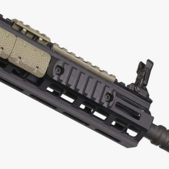 Magpul Polymer M-LOK Rail Section for M-LOK Hand Guard, 7 Slots, Black, 873750000398, MP-MAG591-BLK, RTG Parts