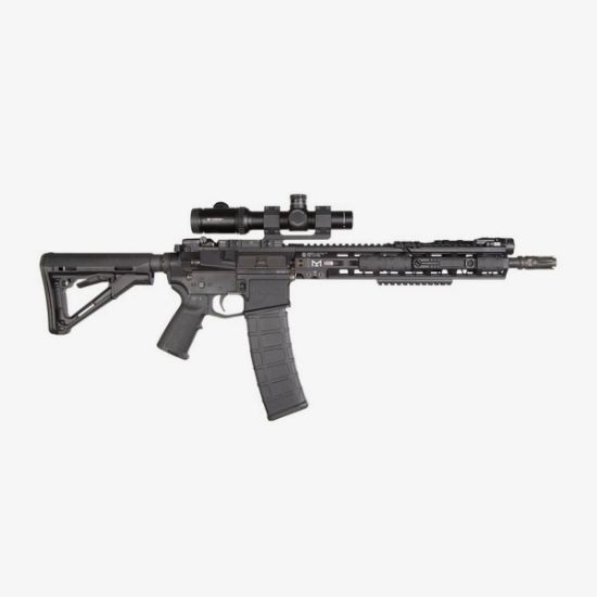 Magpul Polymer M-LOK Rail Section for M-LOK Hand Guard, 11 Slots, Black, 873750001241, MP-MAG593-BLK, RTG Parts