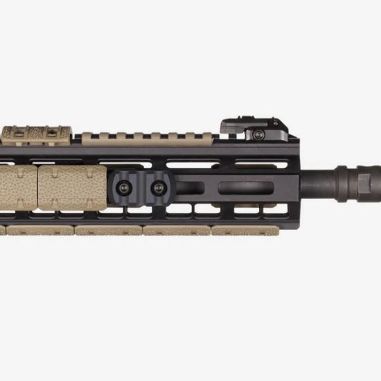 Magpul Aluminum M-LOK Rail Section for M-LOK Hand Guard, 3 Slots, Black, 873750001654, MP-MAG580-BLK, RTG Parts