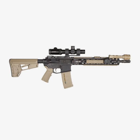 Magpul Aluminum M-LOK Rail Section for M-LOK Hand Guard, 3 Slots, Black, 873750001654, MP-MAG580-BLK, RTG Parts