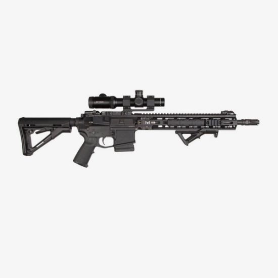 Magpul Aluminum M-LOK Rail Section for M-LOK Hand Guard, 5 Slots, Black, 873750001661, MP-MAG581-BLK, RTG Parts