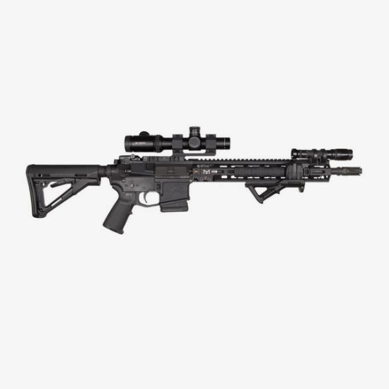 Magpul Aluminum M-LOK Rail Section for M-LOK Hand Guard, 5 Slots, Black, 873750001661, MP-MAG581-BLK, RTG Parts