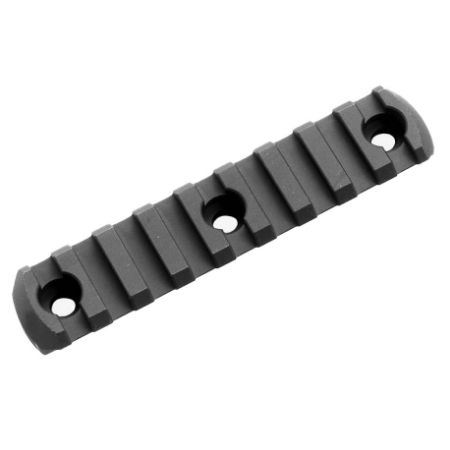 Magpul Aluminum M-LOK Rail Section for M-LOK Hand Guard, 9 Slots, Black, 873750001685, MP-MAG583-BLK, RTG Parts