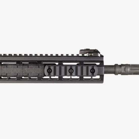 Magpul Aluminum M-LOK Rail Section for M-LOK Hand Guard, 9 Slots, Black, 873750001685, MP-MAG583-BLK, RTG Parts