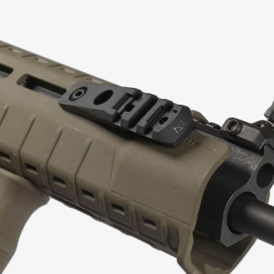 Magpul Industries, Rail Light Mount, Polymer, Fits M-LOK, Black, Cantilever, 873750001784, MP-MAG587-BLK, RTG Parts