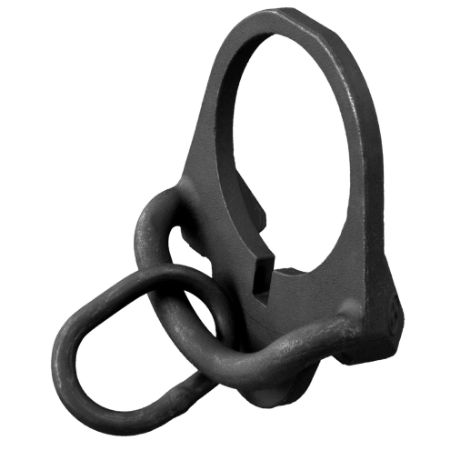 Magpul ASAP, AR15 End Plate With Ambidextrous Sling Attachment Point, Fits AR Rifles, Black, Black, 873750003573, MP-MAG500-BLK, RTG Parts