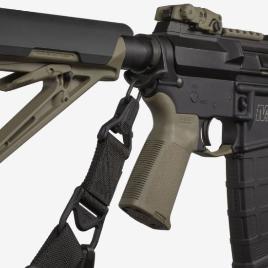 Magpul ASAP, AR15 End Plate With Ambidextrous Sling Attachment Point, Fits AR Rifles, Black, Black, 873750003573, MP-MAG500-BLK, RTG Parts