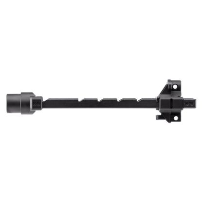 B&T USA, Telescopic Brace Adapter, Fits MP5K SP5K, Aluminum and Steel Construction, Matte Finish, Black, Collapsible, 840225702149, BT-200602, RTG Parts