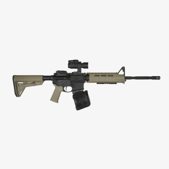 Magpul Industries, AFG-2 M-LOK Adapter Rail, Fits M-LOK Compatible Hand Guards And Forends, Optimized Fits AFG-2, Polymer, Black, 873750002194, MP-MAG594-BLK, RTG Parts