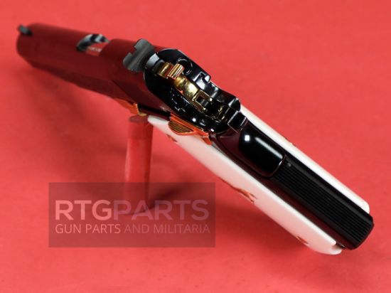 Colt Custom Shop, Classic 1911, Polished Gold Engraved, Semi-Auto Pistol, 45ACP, 5" Barrel, Includes Two Sets of Grips, One Magazine 151550026792, FFL-COLT-O1911CLASSIC, RTG Parts