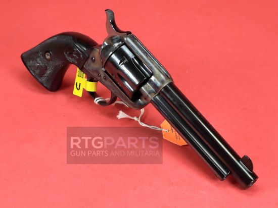 Colt's Manufacturing, Single Action Army, Revolver, 45LC, 5.5" Barrel, Steel, Color Case Hardened Finish, Blued Barrel & Cylinder, Black Composite Eagle Grips, Fixed Sights, 6 Rounds, 151550011104, FFL-COLT-P1850-BLEM, RTG Parts