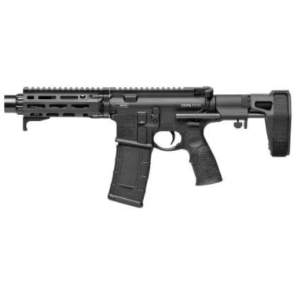 Daniel Defense, DDM4 PDW, Semi-automatic, AR Pistol, 300 Blackout, 7" Cold Hammer Forged Barrel, Threaded 5/8X24, Linear Compensator, Anodized Finish, Black, Maxim Defense CQB Pistol Brace, Nickel Boron Bolt Carrier Group, Daniel Defense Pistol Grip, MFR XL M-LOK Handguard, 30rd, 818773025027, FFL-DD-WEBGB-RSRPDW, RTG Parts