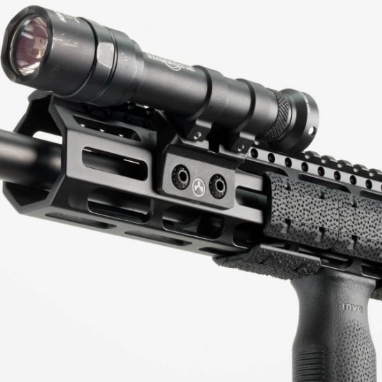 Magpul Industries, M-LOK Offset Light/Optic Mount, Polymer, M-LOK, 11 or 1 O'Clock Position, Black, 873750002835, MP-MAG605-BLK, RTG Parts