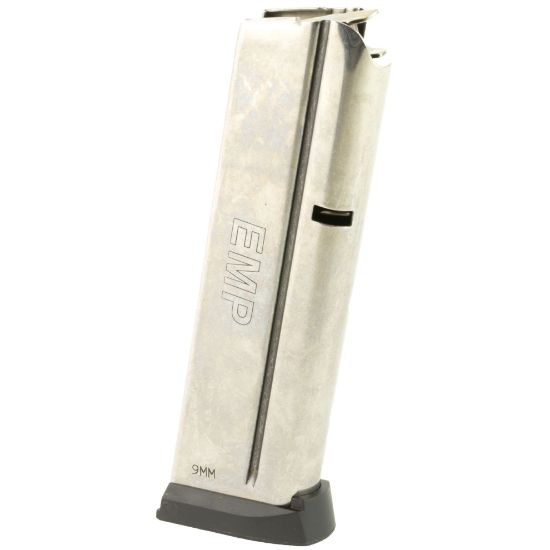 SPRINGFIELD EMP 9MM 9RD MAGAZINE NEW, STAINLESS FINISH, 706397867287, SPR-PI6070, RTG Parts
