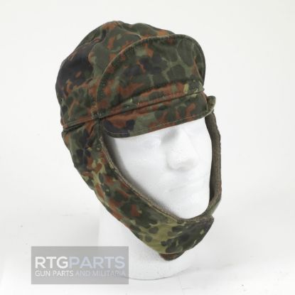 Picture of GERMAN FLECKTARN CAMO WINTER HAT, SURPLUS