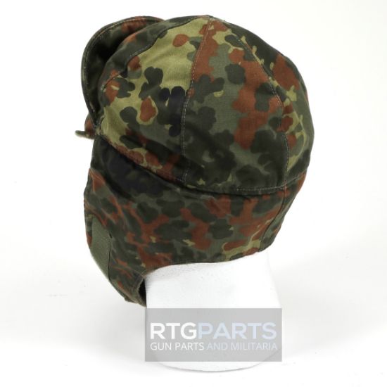Picture of GERMAN FLECKTARN CAMO WINTER HAT, SURPLUS
