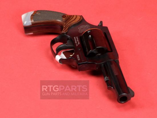 Heritage, Roscoe, TALO Edition, Double/Single Action Revolver, Compact, 38 Special, 3" Barrel, Blued Finish, Black, Rosewood and Pearl Grips, Fixed Sights, 5 Rounds, 727962710166, FFL-HERITAGE-HR38B3RWP, RTG Parts