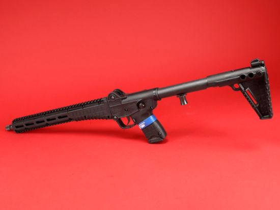 Kel-Tec, Sub 2000, Gen 3, Semi-automatic Rifle, 9MM, 16.1" Barrel, Threaded 1/2X28, Blued Finish, Black Furniture, One 15rd Glock Magazine, 640832009644, FFL-KELTEC-SUB2K9GLKBLK, RTG Parts