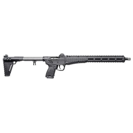 Kel-Tec, Sub 2000, Gen 3, Semi-automatic Rifle, 9MM, 16.1" Barrel, Threaded 1/2X28, Blued Finish, Black Furniture, One 15rd Glock Magazine, 640832009644, FFL-KELTEC-SUB2K9GLKBLK, RTG Parts