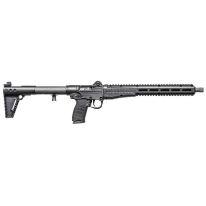 Kel-Tec, Sub 2000, Gen 3, Semi-automatic Rifle, 10MM, 16.1" Barrel, Threaded 1/2X28, Blued Finish, Black Furniture, One 15rd Glock 20 Magazine, 640832011258, FFL-KELTEC-SUB2K10GLKBLK, RTG Parts