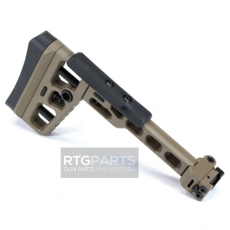 Picture of SAMSON S.A.S. TACTICAL FOLDING STOCK WITH 1913 FOLDING ADAPTER, FDE
