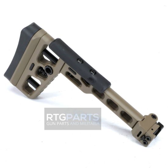 Picture of SAMSON S.A.S. TACTICAL FOLDING STOCK WITH 1913 FOLDING ADAPTER, FDE