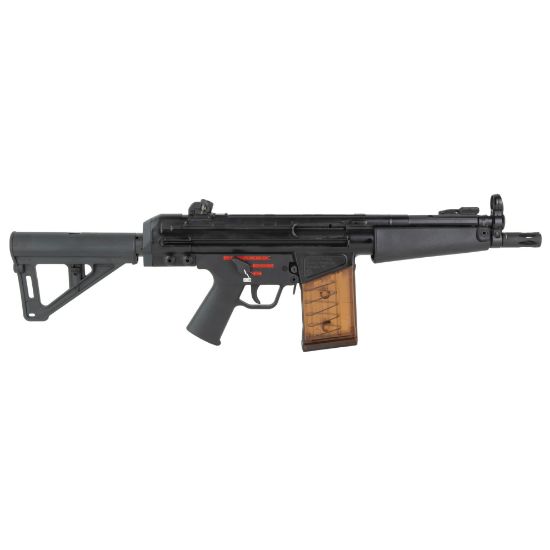 Century Arms, AP51, Semi-automatic Pistol, 762NATO, 8.3" Threaded Barrel, Birdcage Style Flash Hider, Manganese Phosphate Finish, Black, Navy Style Grips, Magpul BTR Brace, Adjustable Rear and Fixed Front Sights, Manual Safety, 20 Rounds, 2 Magazines, Includes Sling, Cleaning Kit, Picatinny Rail and Hard Carry Case, 787450951860, FFL-CENTURY-HG7887MB-N, RTG Parts