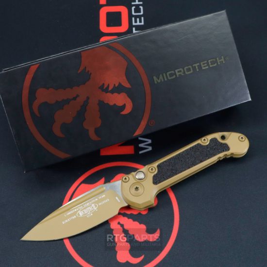 Picture of MICROTECH LUDT GEN III AUTO KNIFE, S/E, 3.5 INCH, CERAKOTE RAL-8000, 1135-1CRA