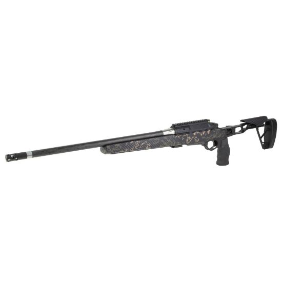 Seekins Precision, Element Hunter, Bolt Action Rifle, 6.5 Creedmoor, 20" Carbon Fiber Barrel, 1:8 Twist, Threaded 5/8X24 with Hunter Muzzle Brake, Anodized Finish, Black, Seekins Precision Havak Hunter Chassis, Woodland Shadow, TriggerTech Trigger, 2 Magazines, 3 Rounds, 811452024977, FFL-SEEKINS-0011710403-F, RTG Parts