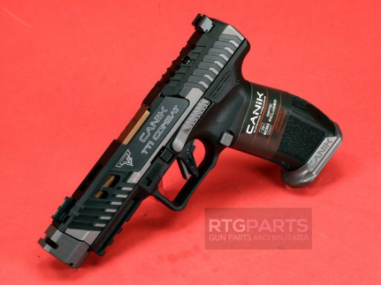Picture of CANIK TTI COMBAT 4.6" COMP SMOKE PISTOL PACKAGE WITH MO3 RED DOT, HG7854SV-N