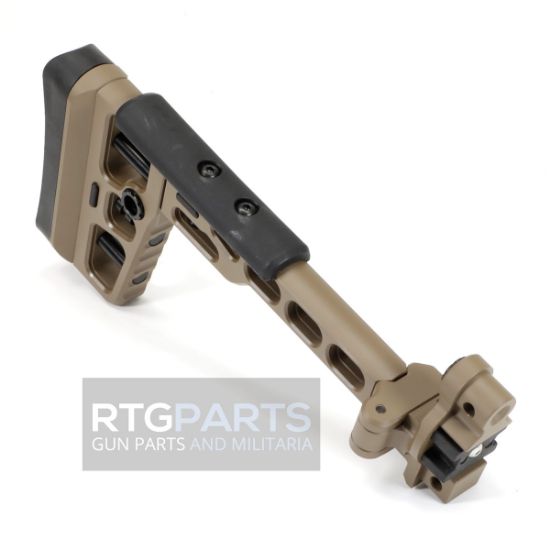Picture of SAMSON S.A.S. TACTICAL FOLDING STOCK MP5K SP5K INTEGRATED END CAP, FDE